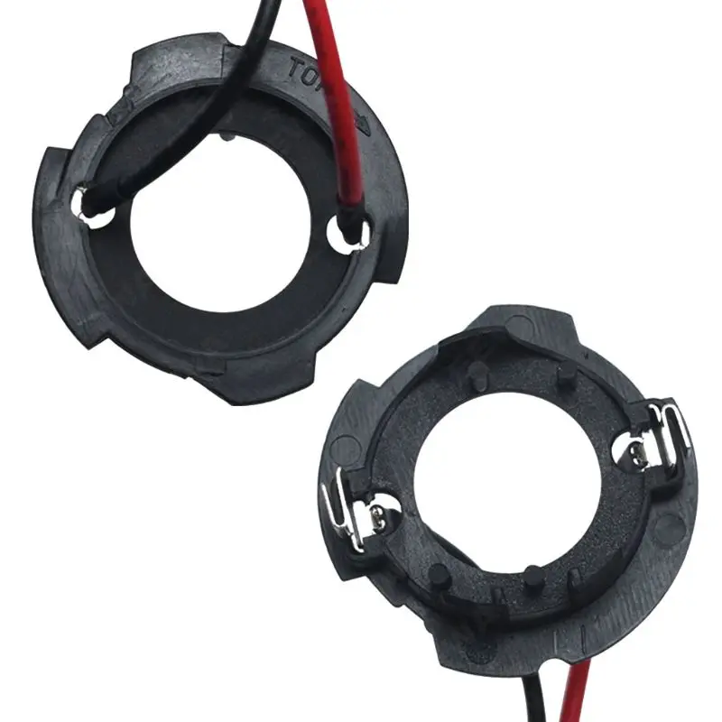 Lamp holder led headlight headlight holder led lamp bulb led lamp bulb base light bulb socket light holder socket connector plug adapter 2Pcs H7 LED headlight bulb base holder retainer headlamp socket adapter for Golf 5 MK5