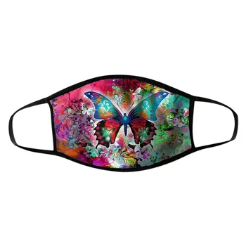 

1PC Adults Facemask Windproof Face Mask Breathable Mouth Caps Cloth Face Shield Washable Reusable Mouth Mask mondmaskers