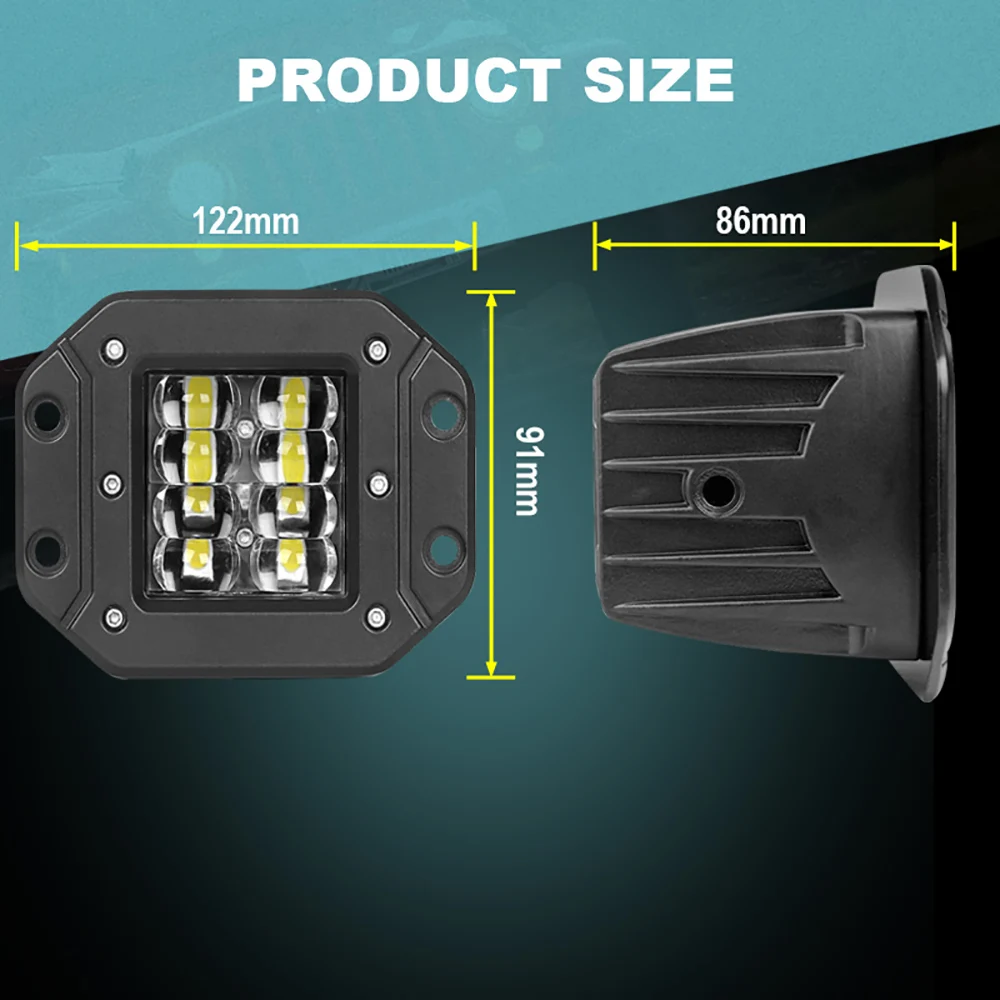 LED work light-size