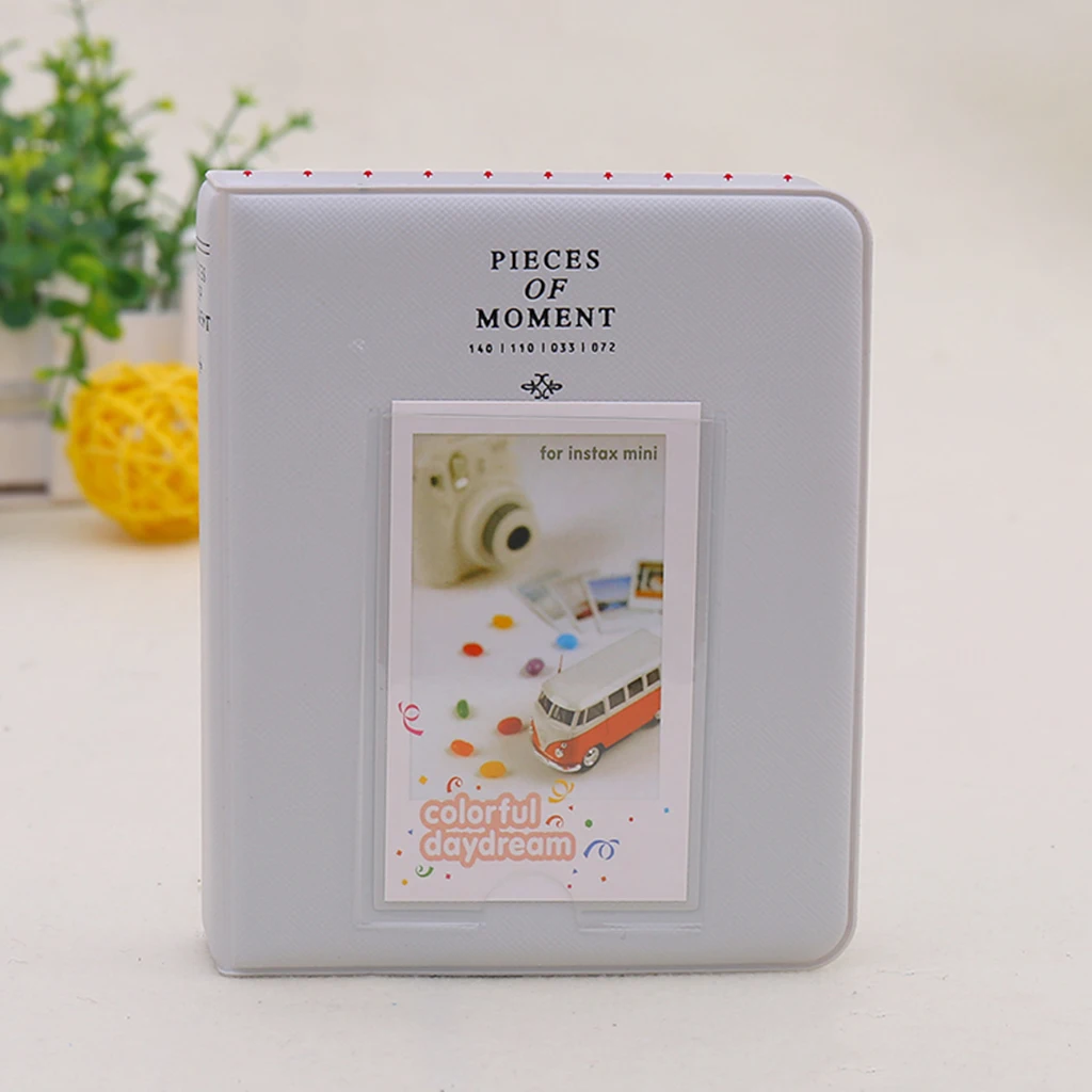 64-Pocket Mini Album Case Storage for fujifilm instax mini 8, 9 7s 50 3'' Film