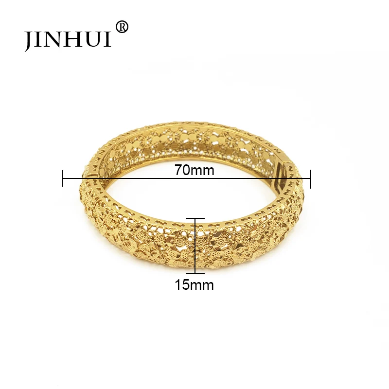 Jin Hui новые модные женские роскошные золотые ювелирные браслеты в эфиопском африканском стиле женский браслет в дубайском стиле вечерние свадебные подарки