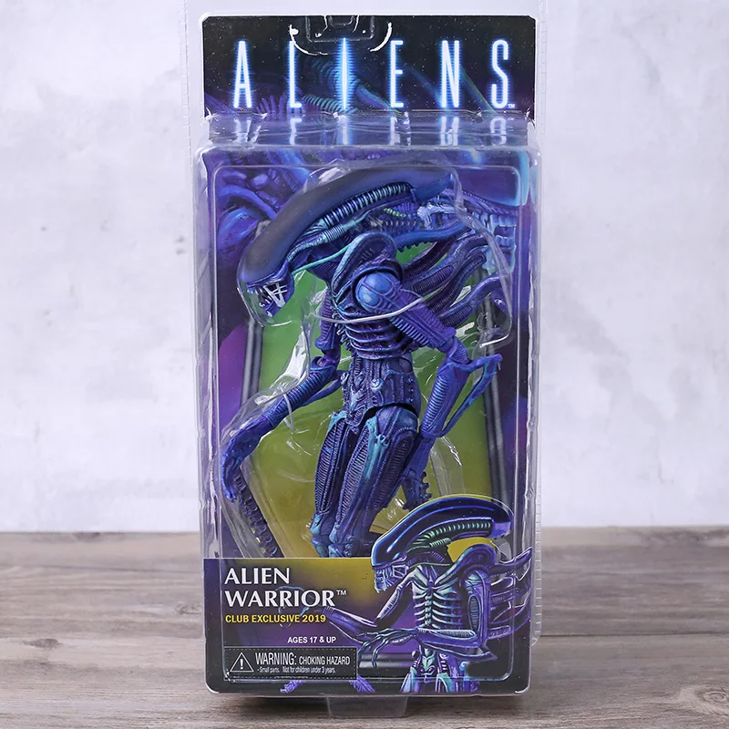 Инопланетянин NECA инопланетный воин клуб эксклюзивные 2019 ПВХ, движущаяся фигурка, Коллекционная модель, игрушка