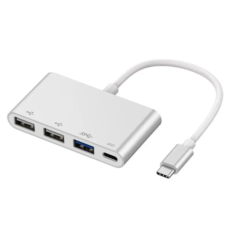 Многофункциональный USB концентратор type-C док-станция type-C до 2 портов USB2.0 USB3.0 PD конвертер адаптер для компьютера планшета ноутбука