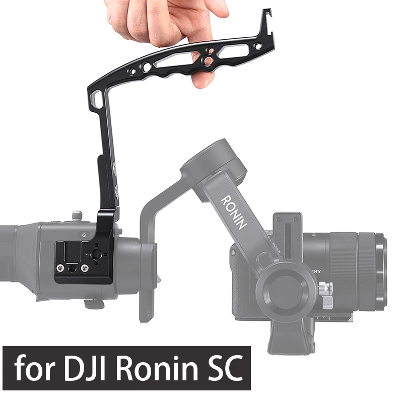 UURig DJI Ronin SC Handy Sling Grip Ручка для шеи кольцо монтажный удлинитель кронштейн для DJI Ronin S/SC Zhiyun Crane 2/Crane Plus - Цвет: for DJI Ronin SC