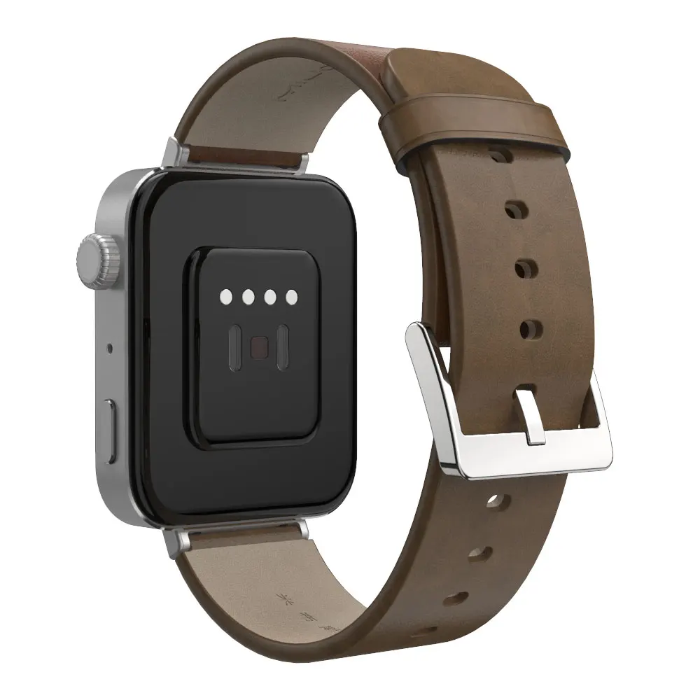 Pulseira de Couro com Conector para Xiaomi mi Ver Pulseira Combinação Perfeita Linker Acessórios de Substituição de Metal - Image 5