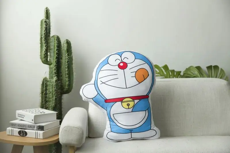 see chart IVYYE, 45 см, Смайл, Doraemon, аниме, декоративная подушка, подушка для дома, подушка, мягкая, для офиса, сна, для детей, подарки для малышей, новинка - Цвет: see chart