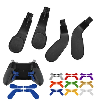 

HYMIKO Metal Bumper Trigger Button Paddles Replacement Part Hair Trigger Locks Handle Plucks For Xbox One Elite Controller