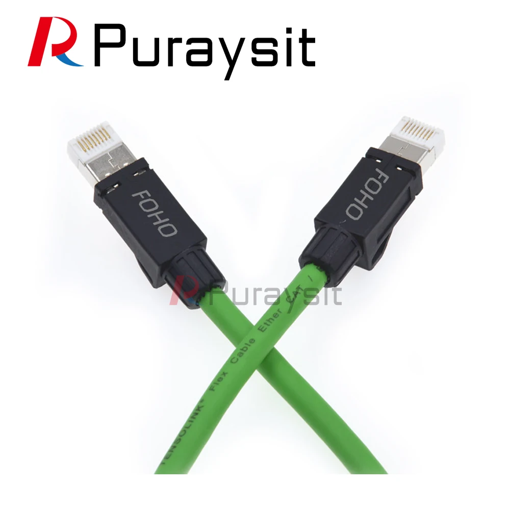 Puraysit 산업용 이더넷 고유연성 네트워크 케이블, Profinet EtherCAT CANopen 이더넷