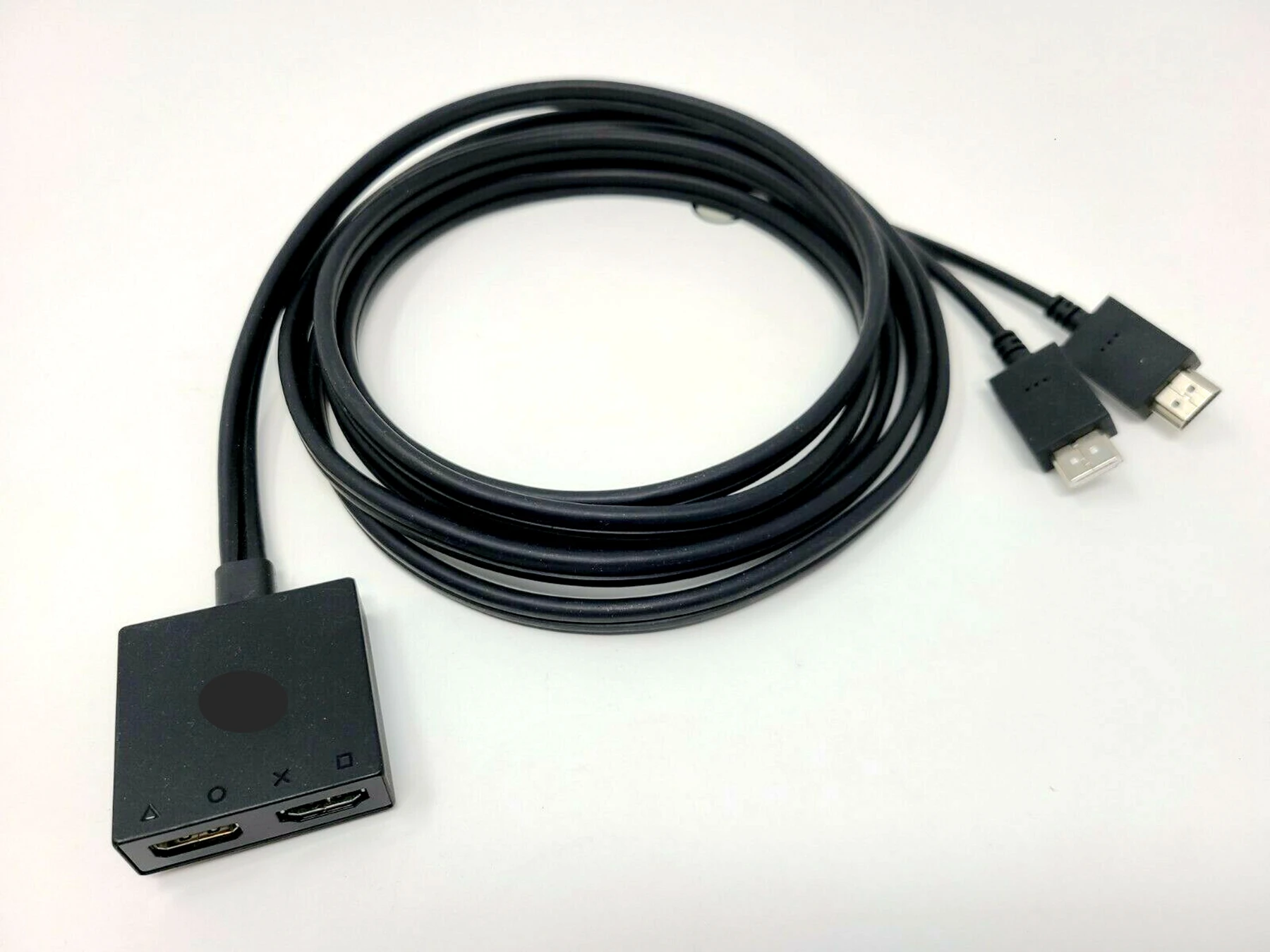 exageración traqueteo Retencion Cable de extensión HDMI de 4 pulgadas para auriculares Sony PSVR  PlayStation VR PS4 v1 CUH ZVR1| | - AliExpress
