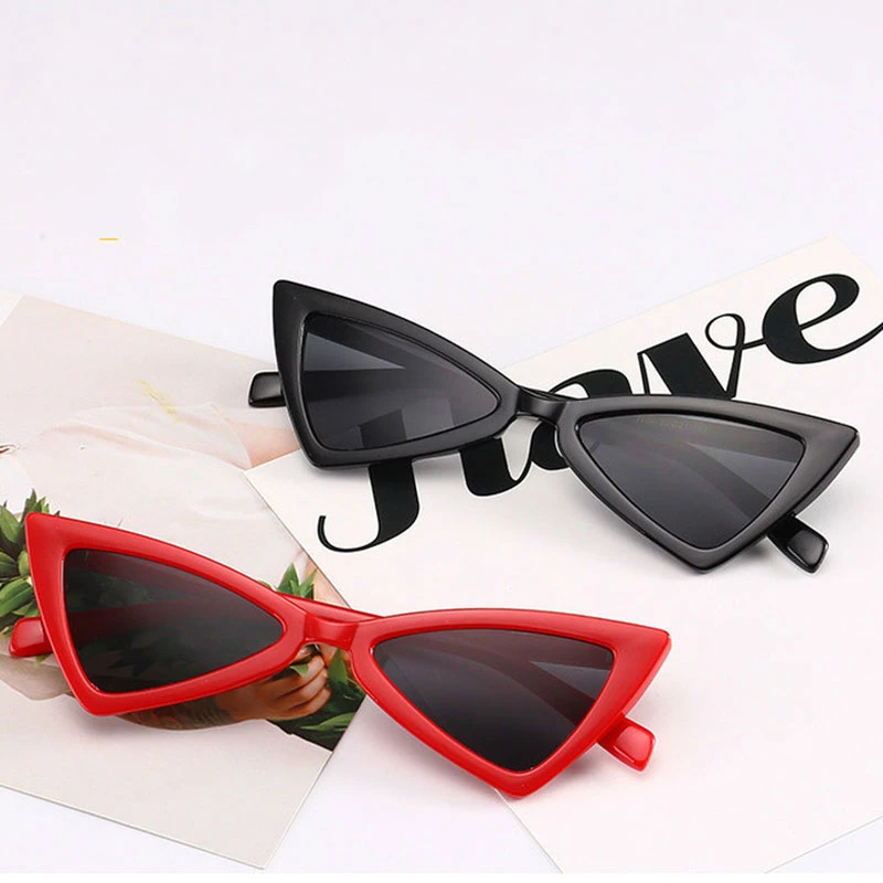 coach sunglasses 2022 Star Celebrity Style Retro Cat's Eye Sun Glasses Europe and America Bow Triangular Sun Glasses ray ban sunglasses women