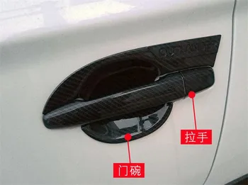 

Car styling for Mitsubishi Outlander 2013-2020 ABS Charcoal Accessories Door handle Protective covering Cover Trim