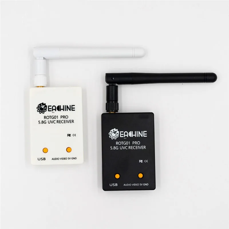 ROTG01 Pro UVC OTG 5,8G 150CH полный канальный FPV приемник ж/аудио для Android смартфона-черный