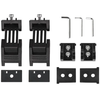

for Jeep JK Black Stainless Steel Hood Catch Kit for 2007-2018 Jeep Wrangler JK JKU