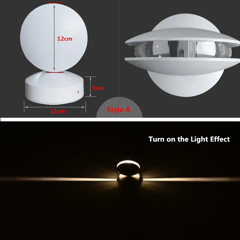 360 graus conduziu a luz de parede do peitoril da janela quadro da porta lâmpada parede com remoto hotel bar loja corredor 10w rgb feixe ray linha lâmpadas