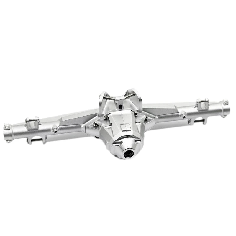 1/7 короткая карта, задний прямой мост, Модернизированная фурнитура, CNC алюминиевый сплав, задний мост, Корпус в сборе для Traxxas udr
