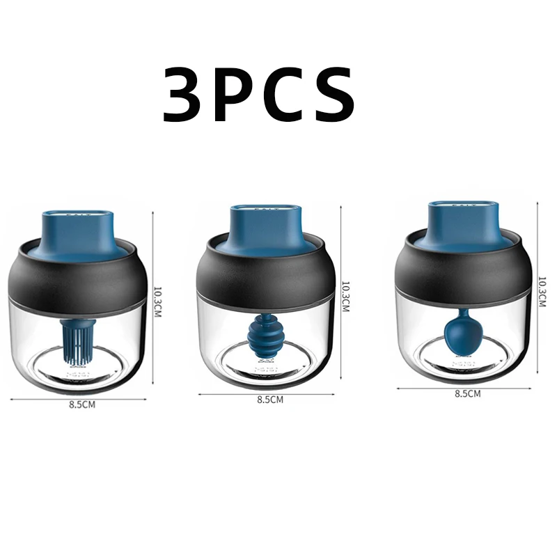 Blue 3pcs