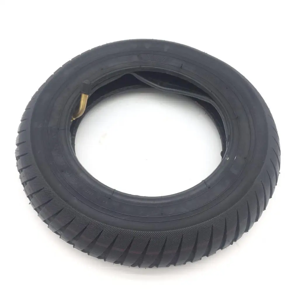 one set A 10 inch scooter tires 10x2.5 tire 10 inch wheel inner tube 10 inch elecetric adult sctooer inflate rubber tyre - Color: one set A