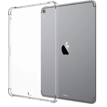 

10.2'' Clear Transparent Silicon TPU Case for iPad 7th Generation 2019 Shockproof Slim Tablet Cover for iPad A2198 A2200 A2197
