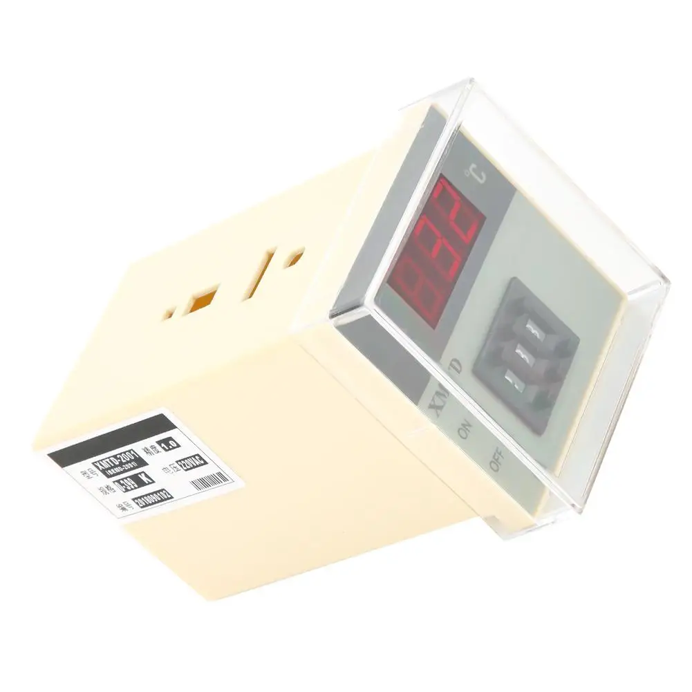 XMTD-2001 цифровой регулятор температуры 0-399 градусов с термопарой типа K