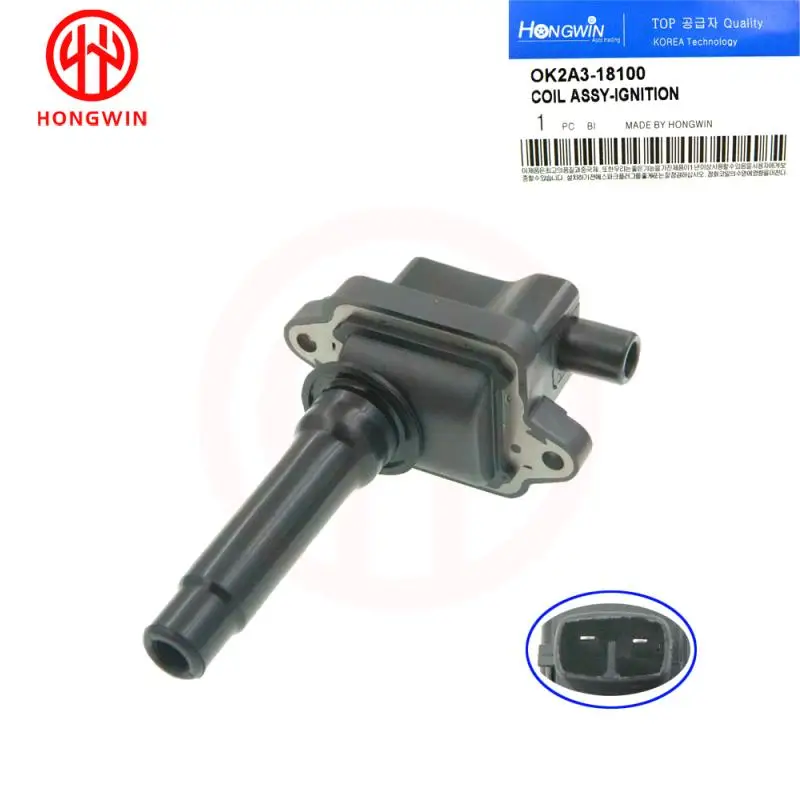 Новый OE. Катушка зажигания 0K2A3-18100 0K2A3-18-100A 0K2A3-18100A 0K2A318100A для KIA Shuma Saloon 1997-2001 |