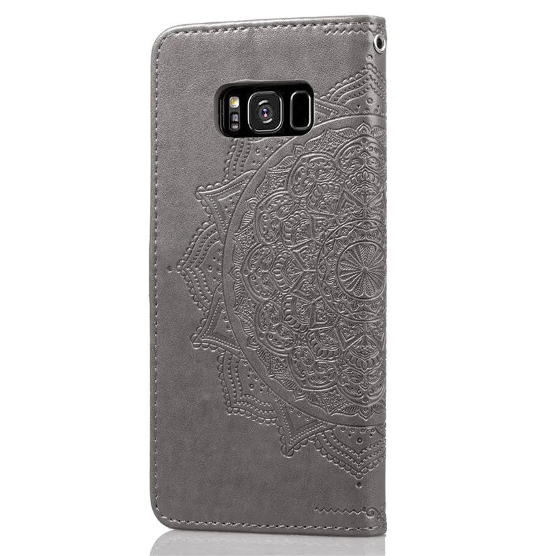 3D цветок кожаный чехол для samsung Galaxy A50 A30 A40 A10 S10 S9 S8 S7 J2 Core J3 J5 J7 J1 A6 A7 J6 J4 плюс крышка