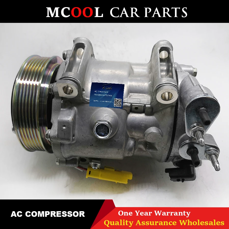 Для Санден SD7C16 компрессор для peugeot 407 508 для Citroen C5 C6 9683055180 9800840380 6453WW 6453SN 6453RE 6453PP 9670022580