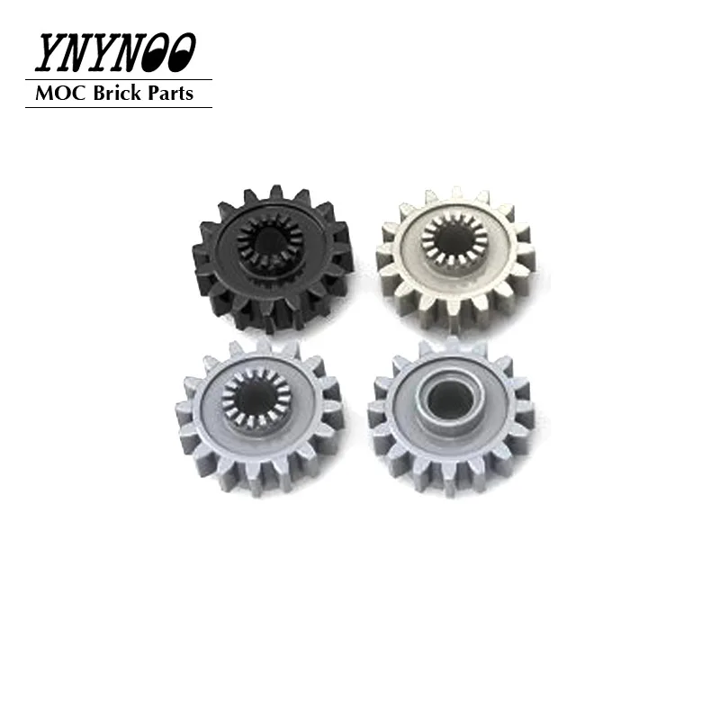 20Pcs/lot High-Tech Gear 16 Tooth with Clutch [Toothed] 6542a Technical Gears Parts MOC Building Blocks Bricks Particels DIY Toy | Игрушки и