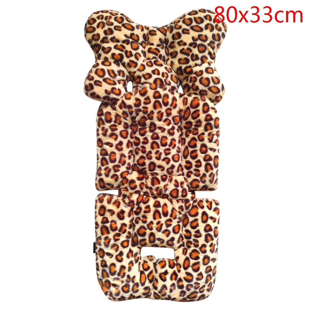 B6 80x33cm Сиденье для детской коляски дышащее мягкое сиденье из хлопка подкладка для коляски автомобильные аксессуары для колясок универсальная подставка - Цвет: B6 80x33cm