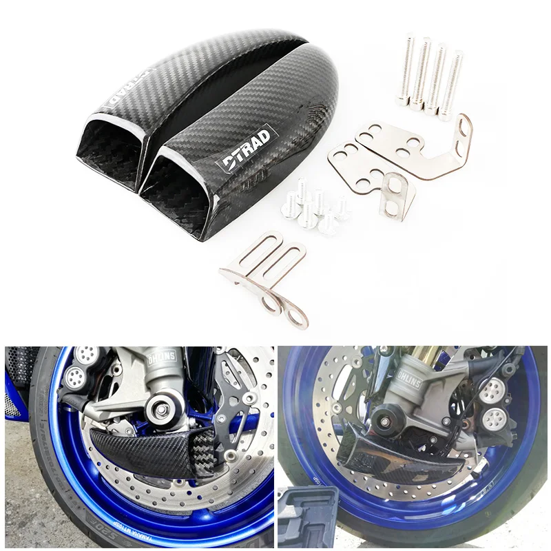 Вентиляционные тормозные трубки для Yamaha MT10 MT-10 GT 2020 2019 2018 2017 2016 MT10SP передний