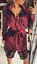 A New Fashion Women Sleep Tops Autumn Winter Full Sleeve Length Solid Pattern Type Turn-down Collar Lace Decoration - Color: A