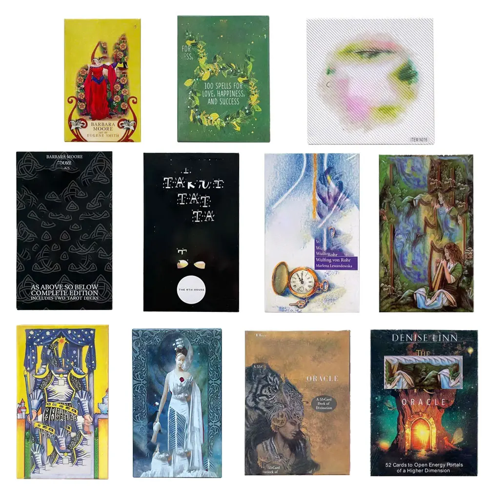 new Tarot Oracle Cards Deck Card for Fate Divination Board Game And A Variety Of Options | Игрушки и хобби