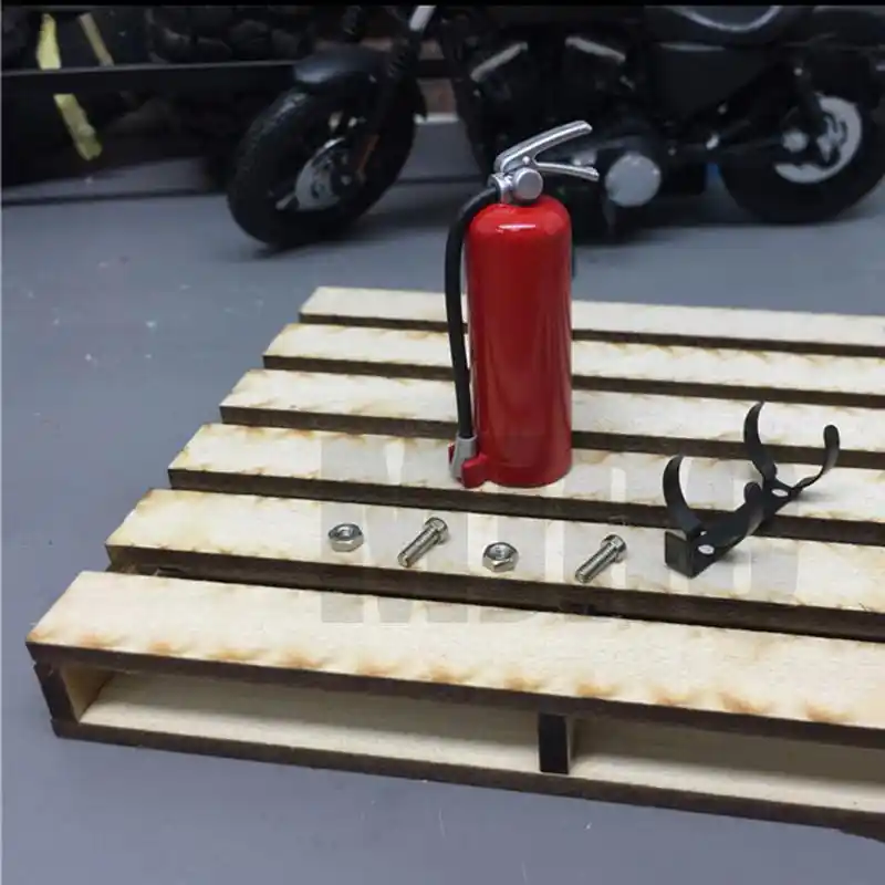 1/10 Scale Fire Extinguisher RC Rock Crawler Simulation For AXIAL SCX10 TRX4 D90 1/10 Scale Fire Extinguisher RC Rock Crawler Simulation For AXIAL SCX10 TRX4 D90
