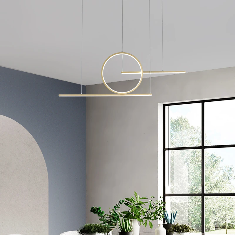 LICAN Lustre Avize светодиодный светильник Люстра для офиса столовой кухни 110 В 220 люстра