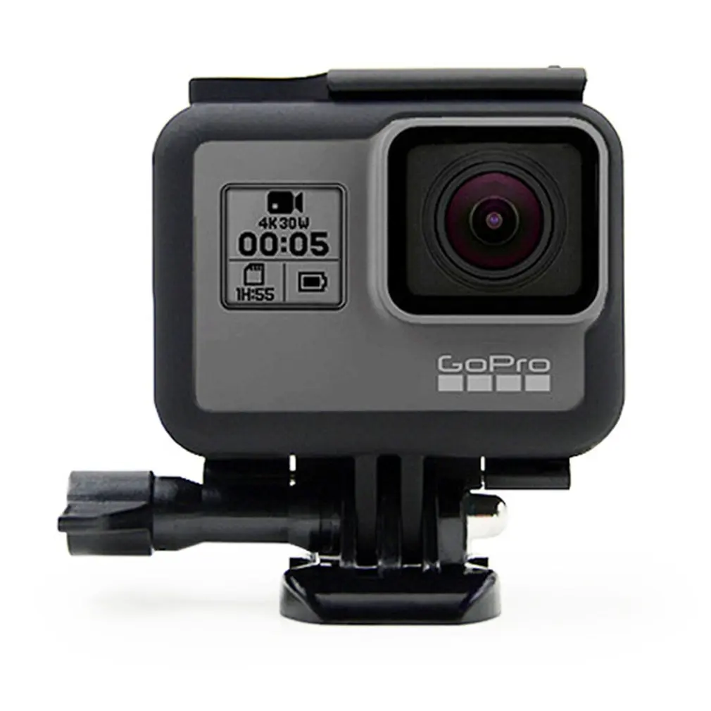 Защитный чехол-рамка для GoPro Hero 6 5 7, черный чехол для экшн-камеры, крепление корпуса для Go pro Hero 6 5 7, аксессуары