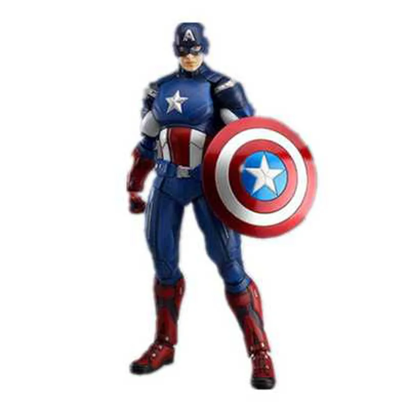 Wansheng аниме Figma226 Америка Капитан Гараж Комплект Figma216 Тор Гараж Комплект Мстители
