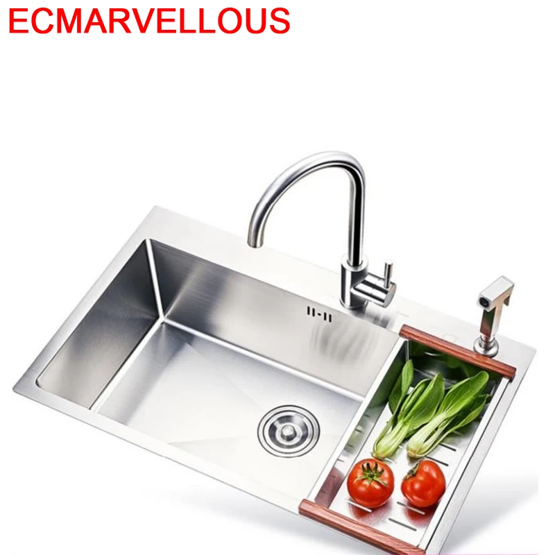 Изысканные Keuken Gootsteen Интегральная Lavello Inoxidable Escurridor De Cocina умывальник Куба Pia Cozinha