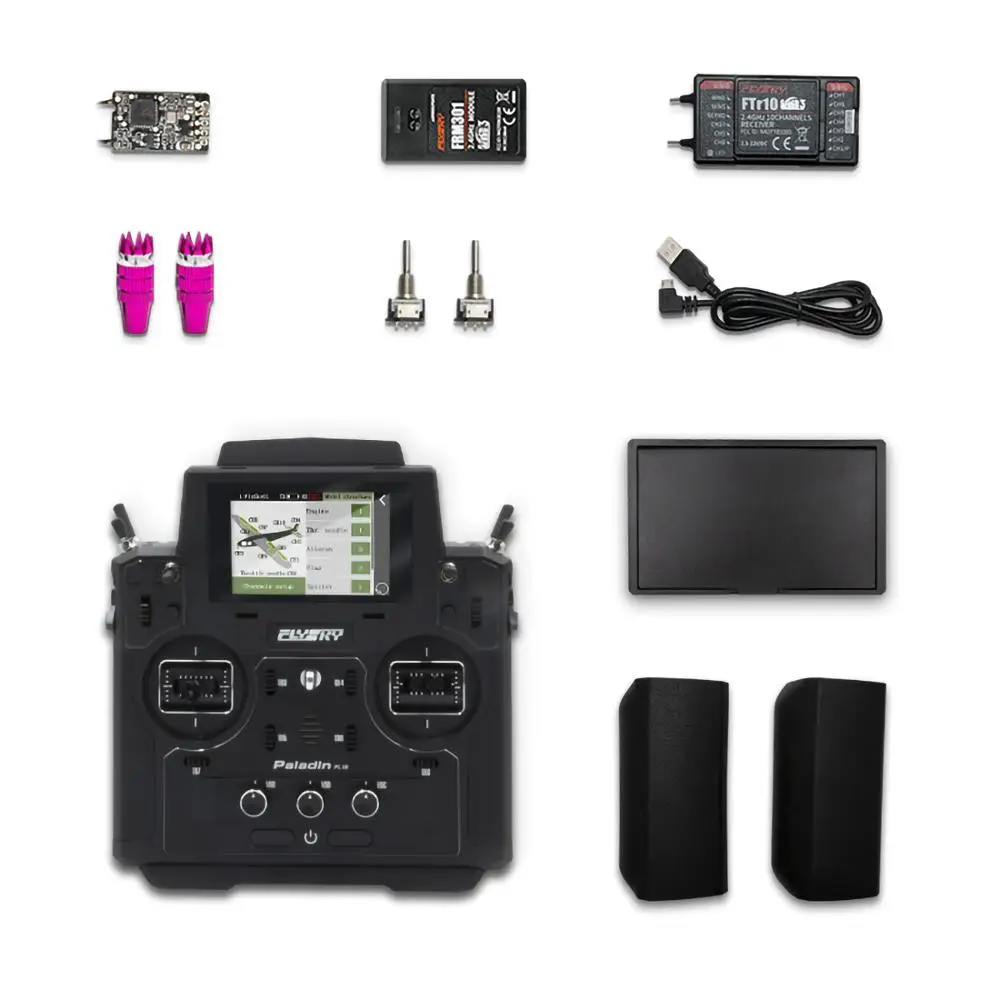 Flysky FS-PL18 Paladin 2 4G 18CH радиопередатчик с ресивером HVGA 3 5 дюймов TFT сенсорный экран для