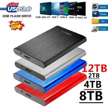 HDD 2.5 8TB External Solid State Drive 12TB Storage Device Hard Drive Computer Portable USB3.0 SSD Mobile Hard Drive hd externo