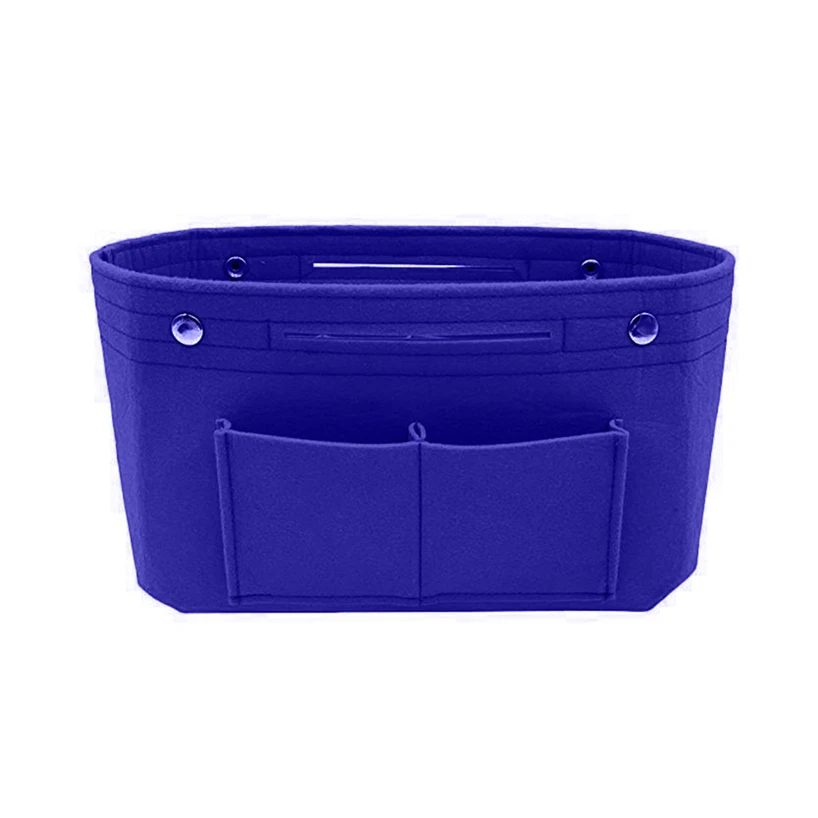 Ladies Fashion Handbag Storage Bag Wallet Insert  Felt Multi Pocket Handbag Utility Bag Durable practical  convenient household