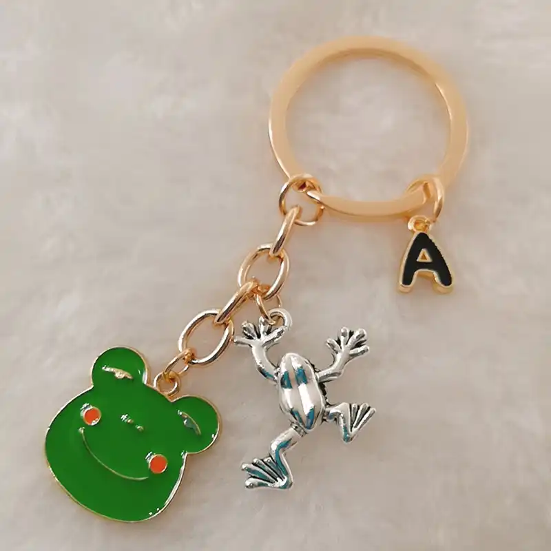 coach frog keychain