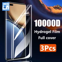 Protecteur d'écran pour Huawei, 1 à 3 pièces, Film Hydrogel à couverture complète pour Nova 9 8 7 6 8i 5t Honor Magic 3 50 30i 20 lite Play 5t Pro=