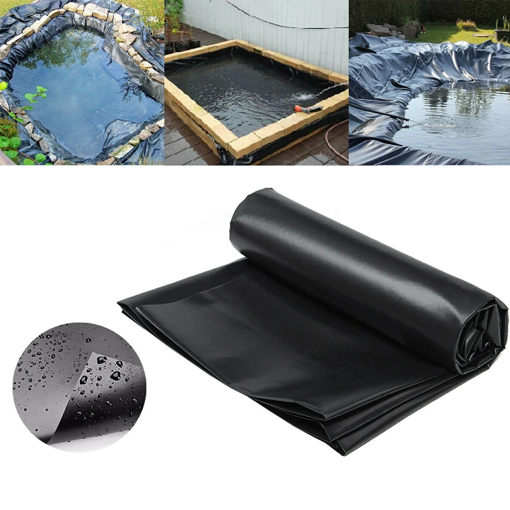 Защитная пленка для бассейна, для сельского хозяйства, HDPE, для пруда, армированная, водонепроницаемая, непромокаемая, сельскохозяйственная, рыбная ткань, для сада, толщина мембраны