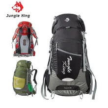 

Jungle King CY1007 New 50L Rucksack Hiking Mountain Backpack Waterproof Tear resistance Backpack Multi-function Camping Climbing