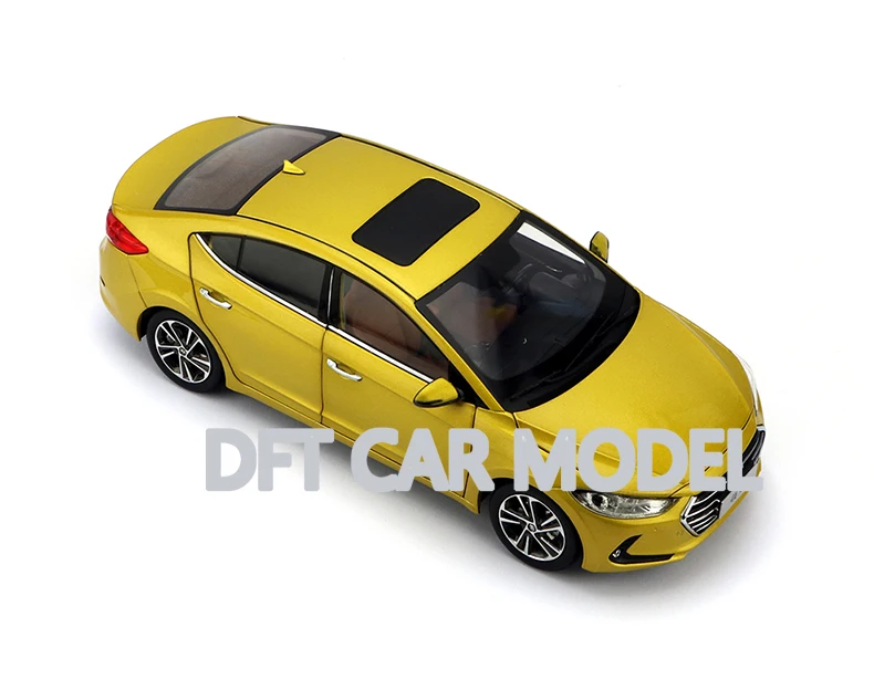 1:18 Scale Alloy Toy Elantra Model Of Children's Toy Cars Original Authorized Authentic Kids Toys