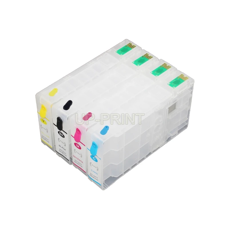 UP 4PK перезаправляемый картридж T676XL совместим с Epson рабочей силы PRO WP-4020 WP-4530 WP-4540