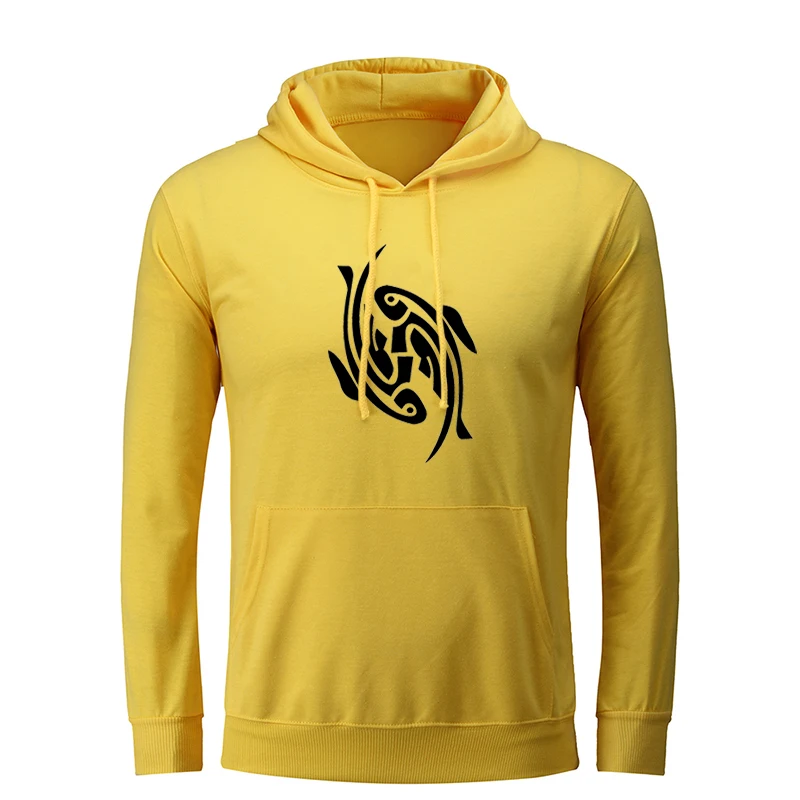 Созвездие Девы рыбы раком Козерога Овен Телец серый мужской хлопок Графический