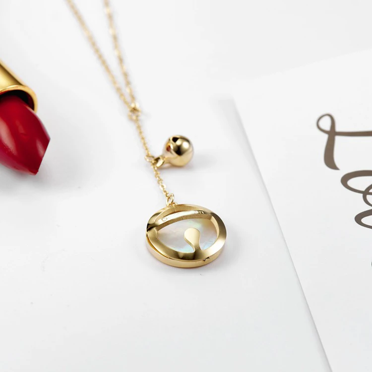

Japan Animation Comic High Quality Robot Small Bell Cat Necklace Pendants Pendant Fine Jewelry Chain Fashion Accessories Jewel