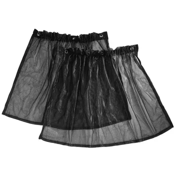 

2pairs Block Mesh Privacy Universal UV Protection Interior Accessories Windshield Covers Sun Shade Car Curtain Side Window