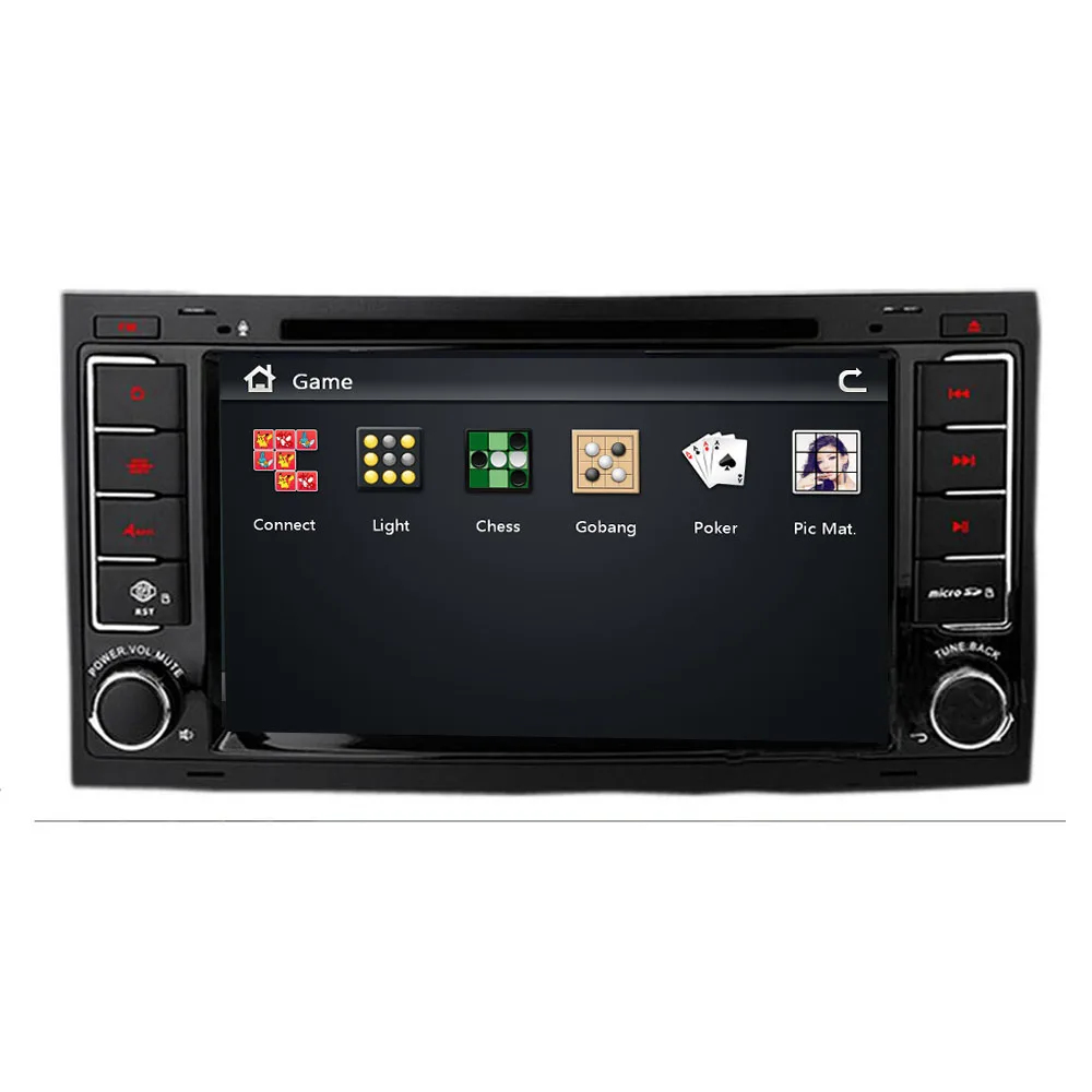 Clearance 2 din 7 inch Car DVD VW Touareg Multivan (2002-2010) GPS 3G Bluetooth Radio RDS USB Steering wheel Canbus Free 8G MAP Camera 3