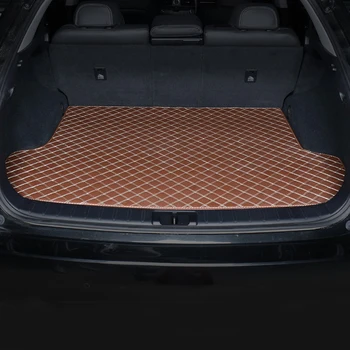

For Lexus RX300 RX200t RX450h 2016-2019 Car Styling Trunk Leather Mat Pad Tray Cushion Cargo Liner Interior Accessories
